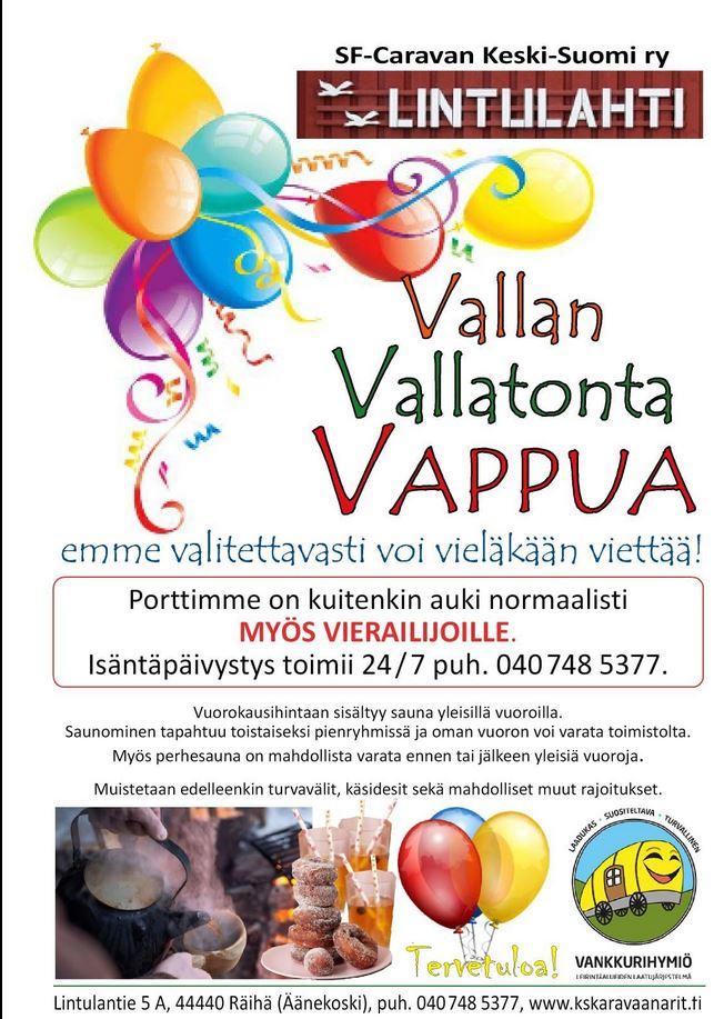 Vappurieha SF Caravan Keski Suomi Ry